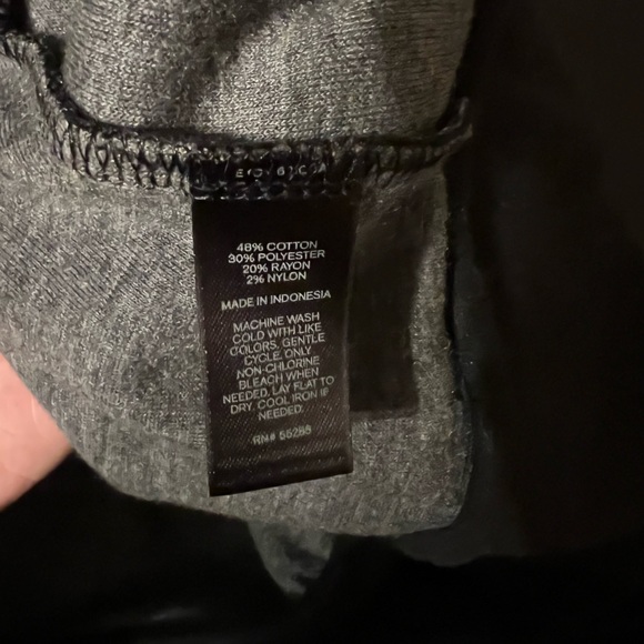 Women’s Express Sweater Blazer Black and Gray Size Medium - Picture 4 of 4